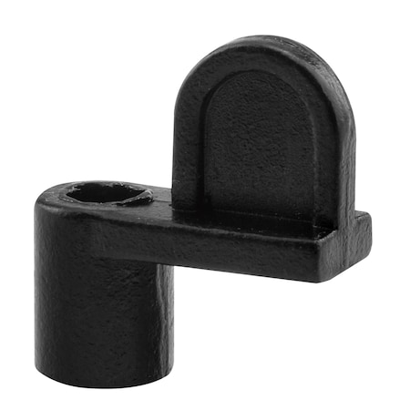 Prime-Line Diecast Zinc 5 in. Offset Window Screen Clip, Black, PK12 L 5638